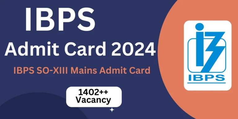 IBPS Admit Card