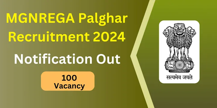 MGNREGA Palghar Recruitment